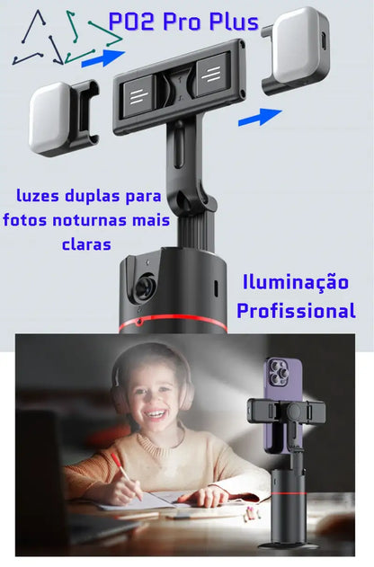 Estabilizador P02 Pro Plus: Transforme seus Vídeos em Obras de Arte!