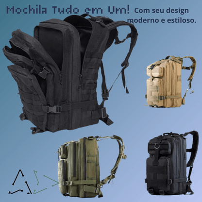 Mochila Tudo em Um 30-50L - Art-Descontos.com