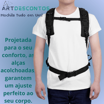 Mochila Tudo em Um 30-50L - Art-Descontos.com