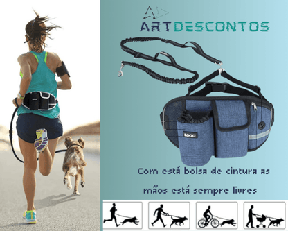 Conjunto Bolsa de Cintura e Correia com Alças Duplas! - Art-Descontos.com