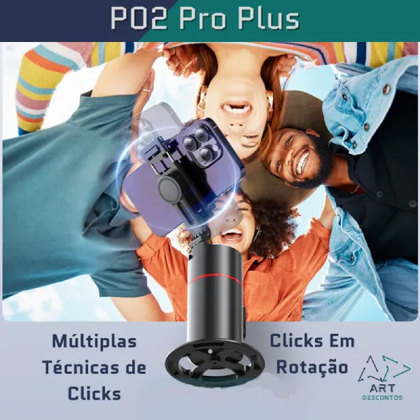 Estabilizador P02 Pro Plus: Transforme seus Vídeos em Obras de Arte!