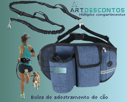 Conjunto Bolsa de Cintura e Correia com Alças Duplas! - Art-Descontos.com