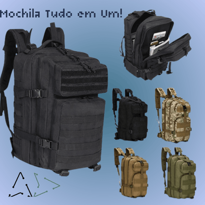 Mochila Tudo em Um 30-50L - Art-Descontos.com