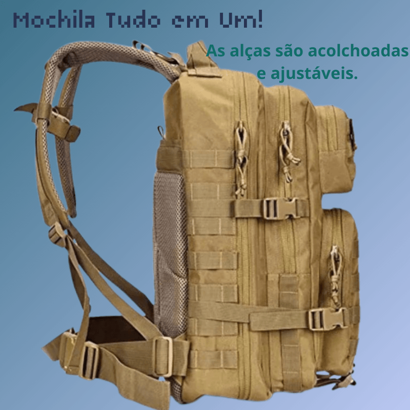 Mochila Tudo em Um 30-50L - Art-Descontos.com