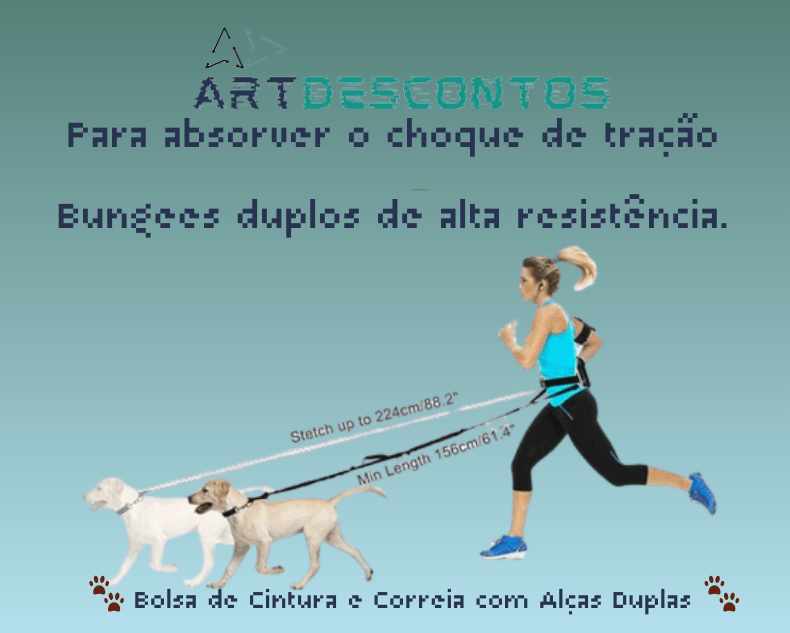 Conjunto Bolsa de Cintura e Correia com Alças Duplas! - Art-Descontos.com