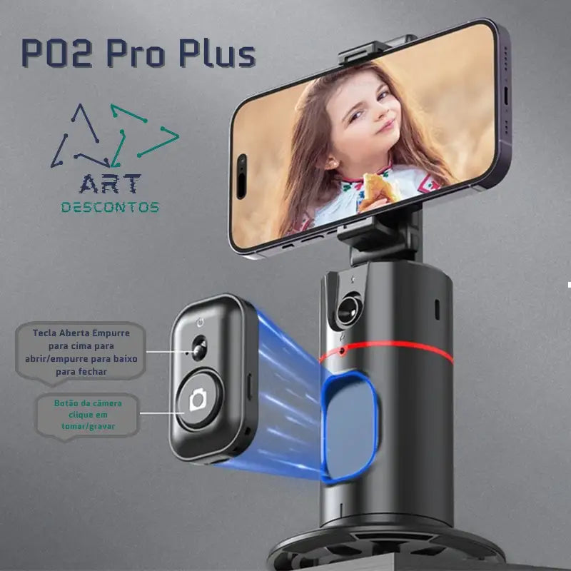 Estabilizador P02 Pro Plus: Transforme seus Vídeos em Obras de Arte!