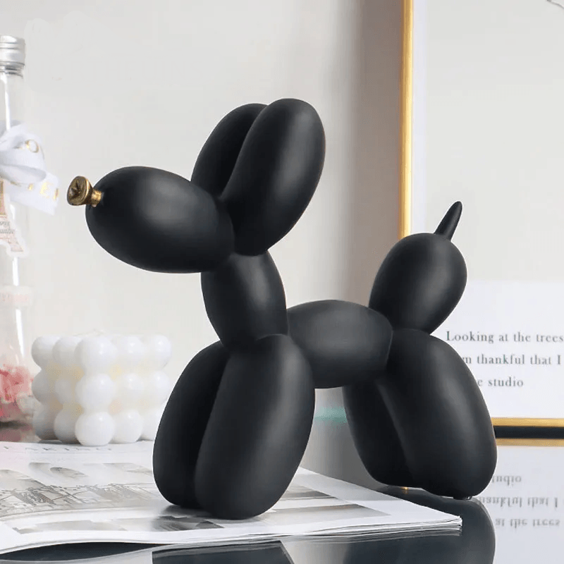 Estatuetas de Cão Nórdico em Balão. - Art-Descontos.com