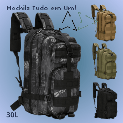 Mochila Tudo em Um 30-50L - Art-Descontos.com