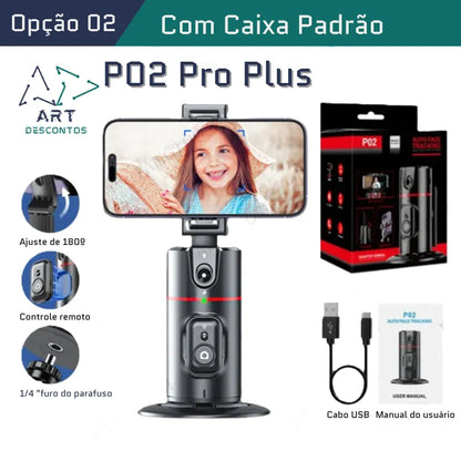 Estabilizador P02 Pro Plus: Transforme seus Vídeos em Obras de Arte!